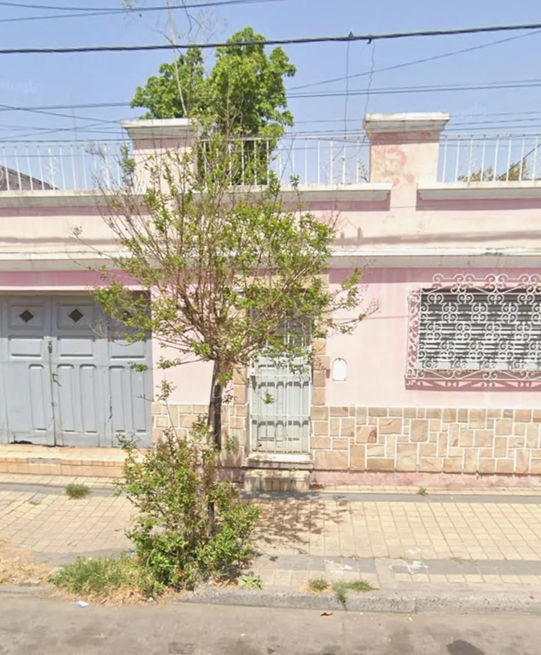 Fachada de la casa